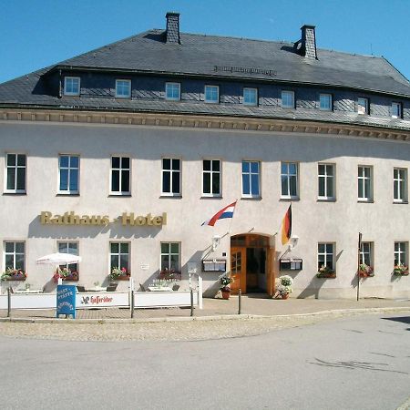 Rathaus Hotel Jöhstadt Eksteriør billede