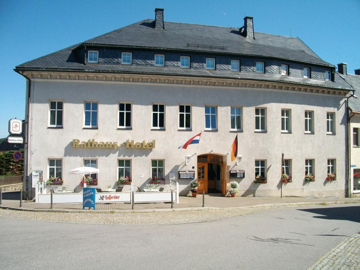 Rathaus Hotel Jöhstadt Eksteriør billede