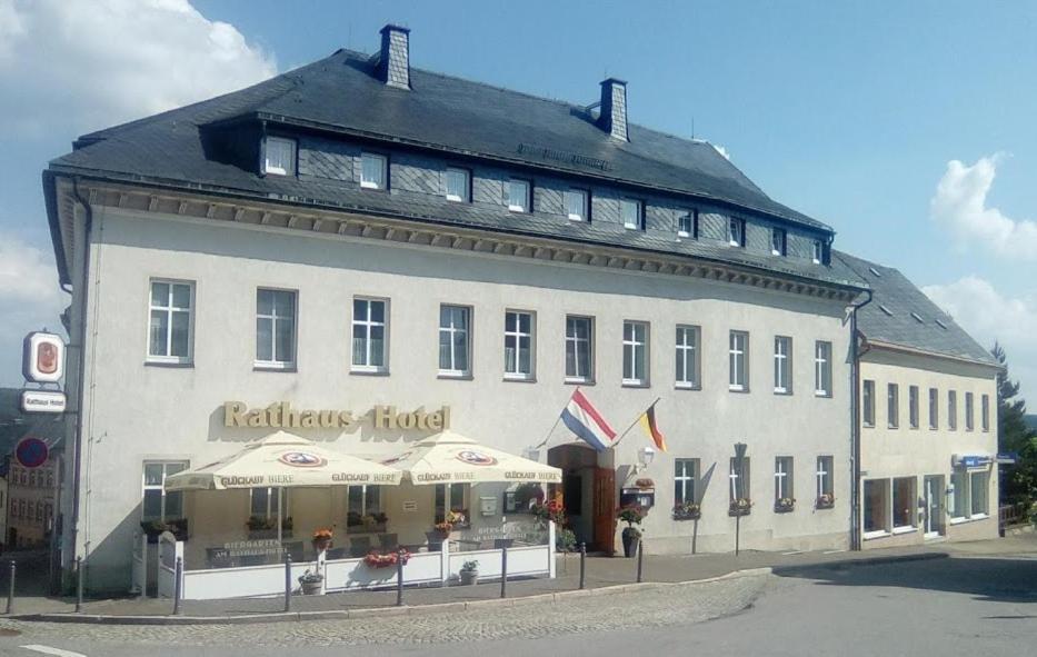 Rathaus Hotel Jöhstadt Eksteriør billede